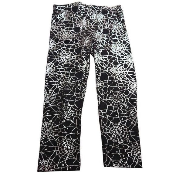 Halloween Spiderweb leggings 5T - Picture 2 of 4